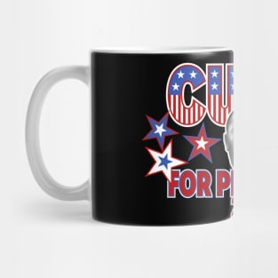 Curly For President 2024 Mug